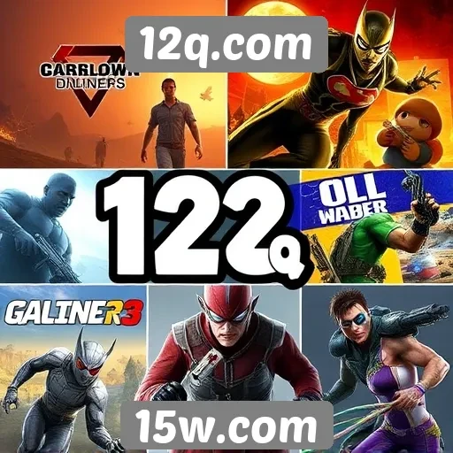 Ranking dos jogos mais populares no 12q.com